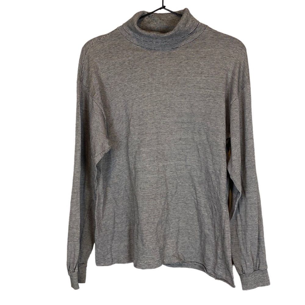le TIGRE striped turtleneck long sleeve top